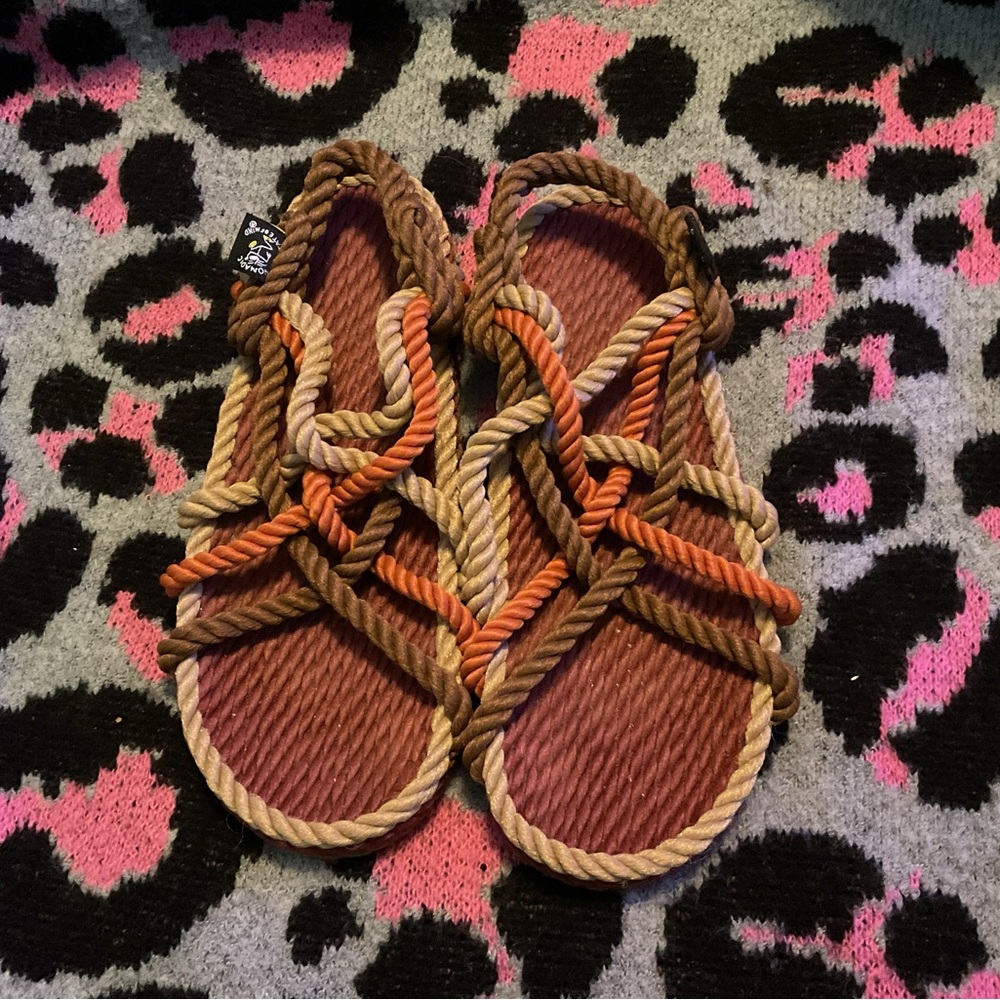 Rope sandals sz 7